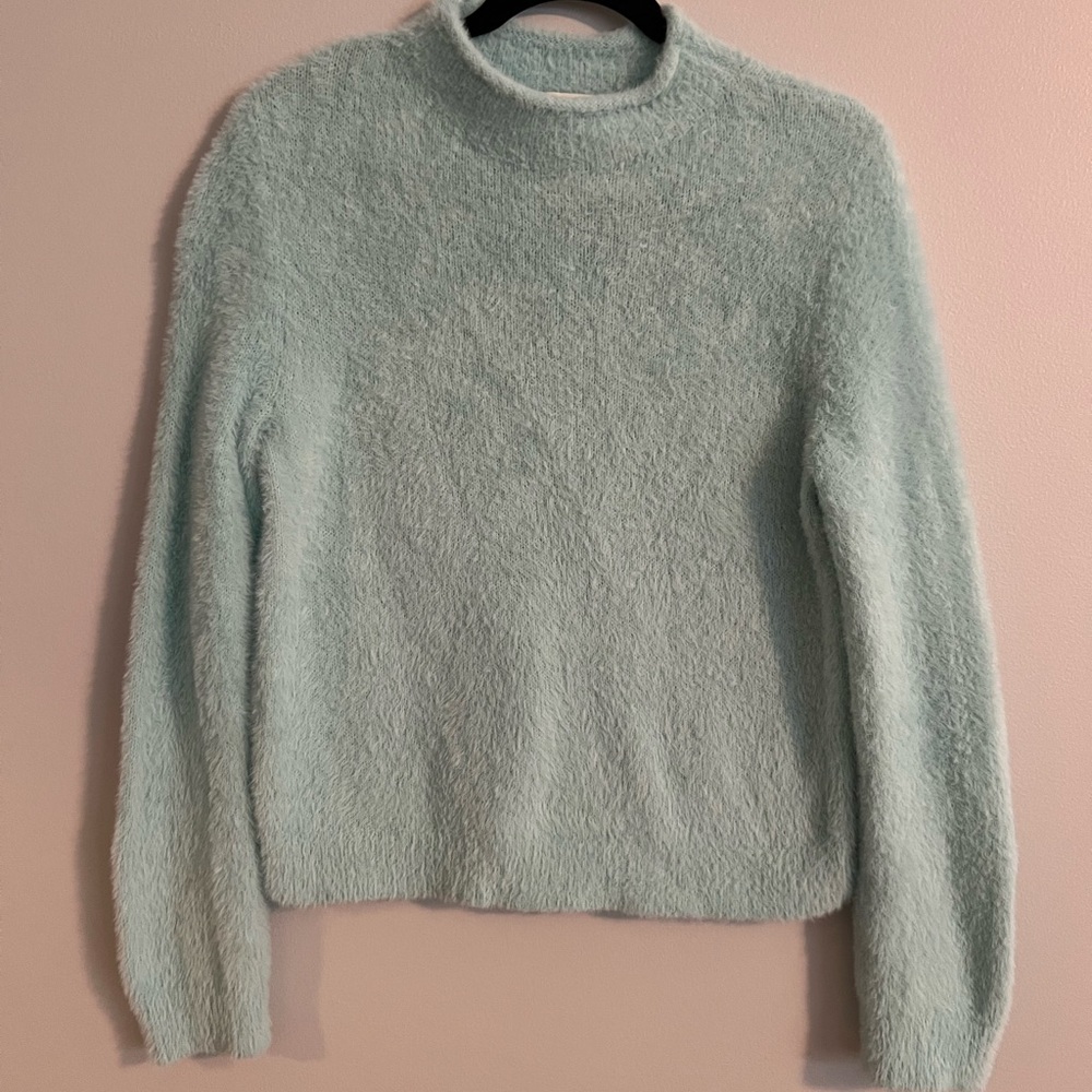 Universal Thread blue fuzzy sweater